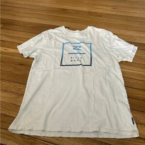 Billabong Mens White Graphic T-Shirt